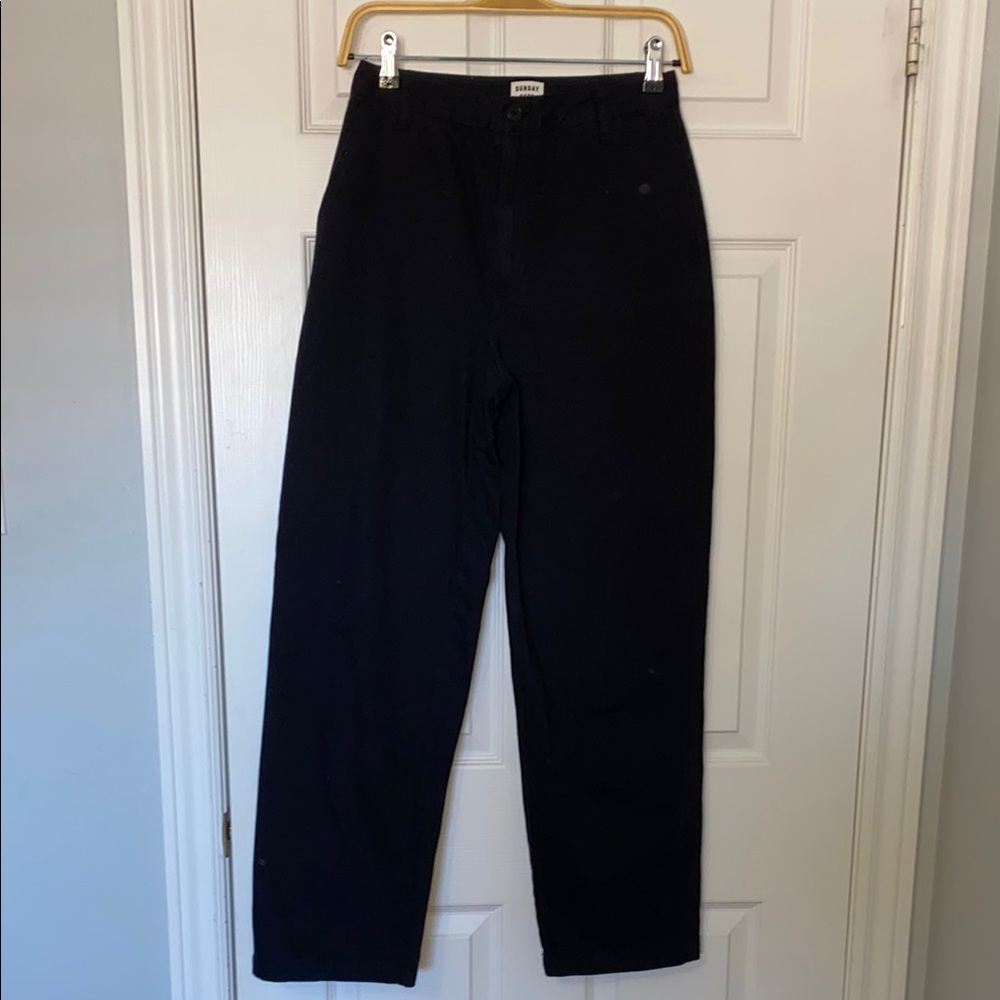 Sunday Best Aritzia Black High-Waisted Pants